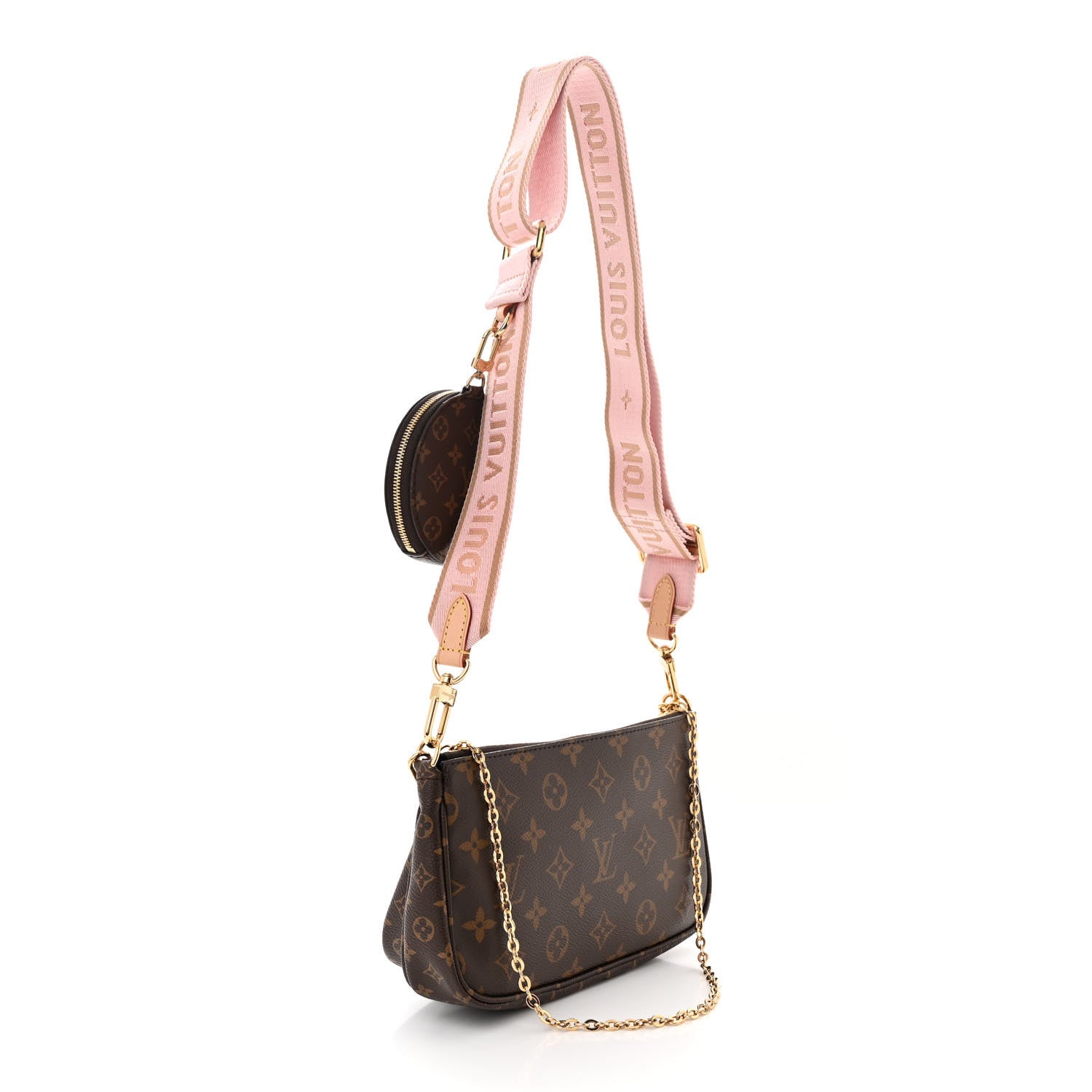 Louis Vuitton Monogram Multi Pochette Accessories Rose Clair 3 of 10