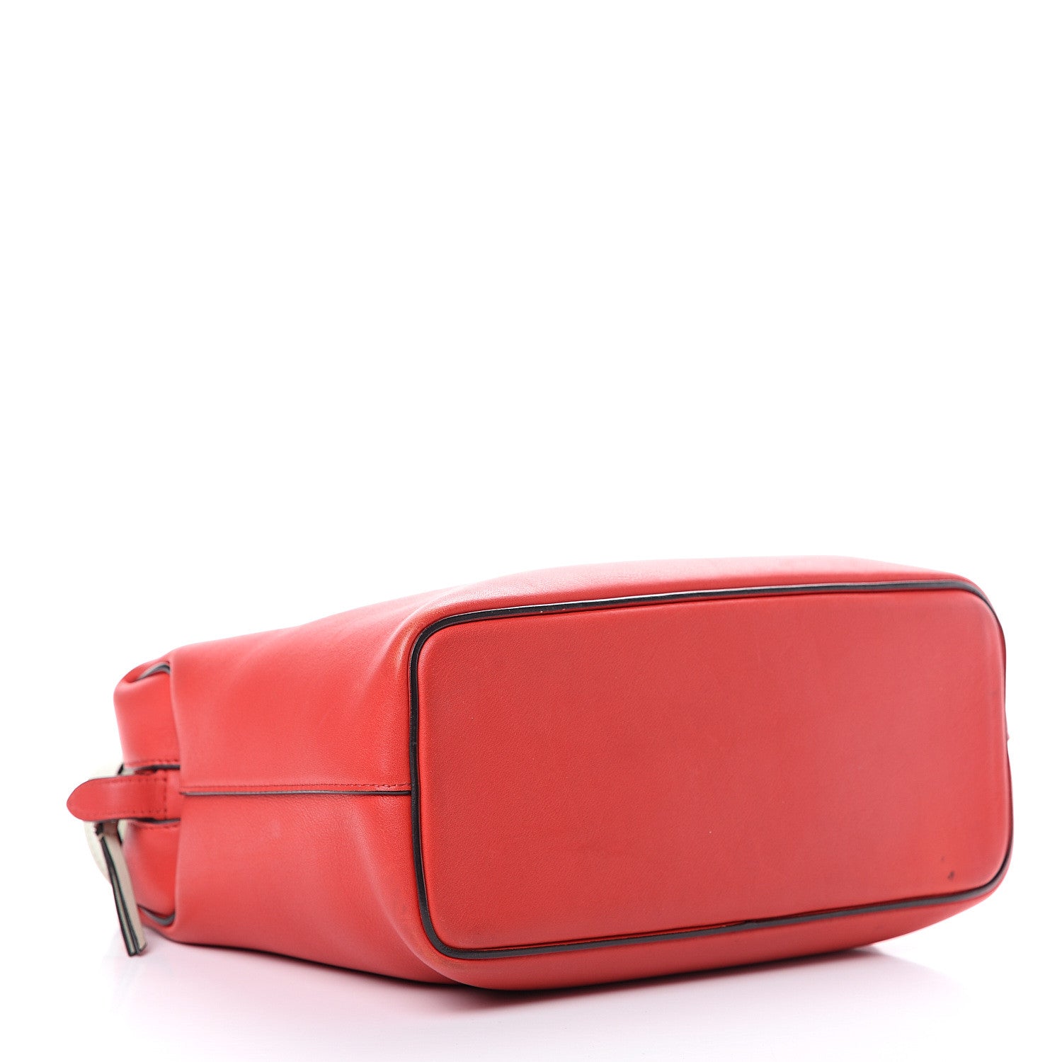 Celine Lambskin Small Soft Cube Satchel Bright Red 3 of 15