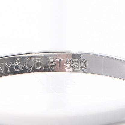 Tiffany Platinum 2mm Knife Edge Band Ring 4.5 5 of 5