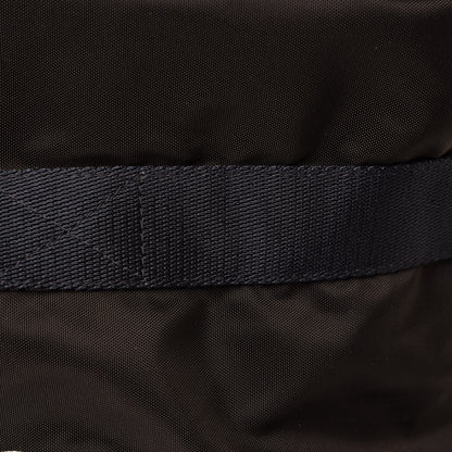 Balenciaga Textured Sport Nylon Logo Embroidered S Wheel Gym Bag Black Bleu Navy 8 of 10