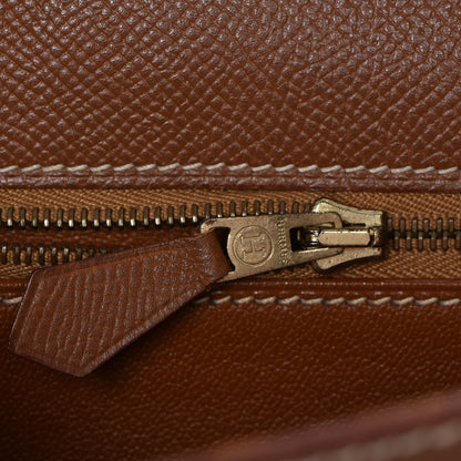 Hermes Courchevel Kelly Retourne 32 Gold 13 of 34
