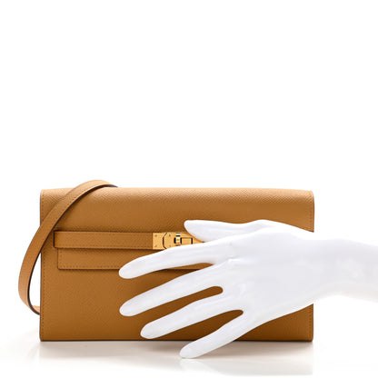 Hermes Epsom Kelly Wallet To Go Sesame 2 of 11