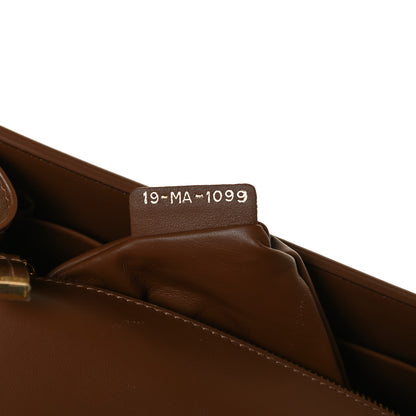 Christian Dior Smooth Calfskin 30 Montaigne Flap Bag Brown 7 of 12