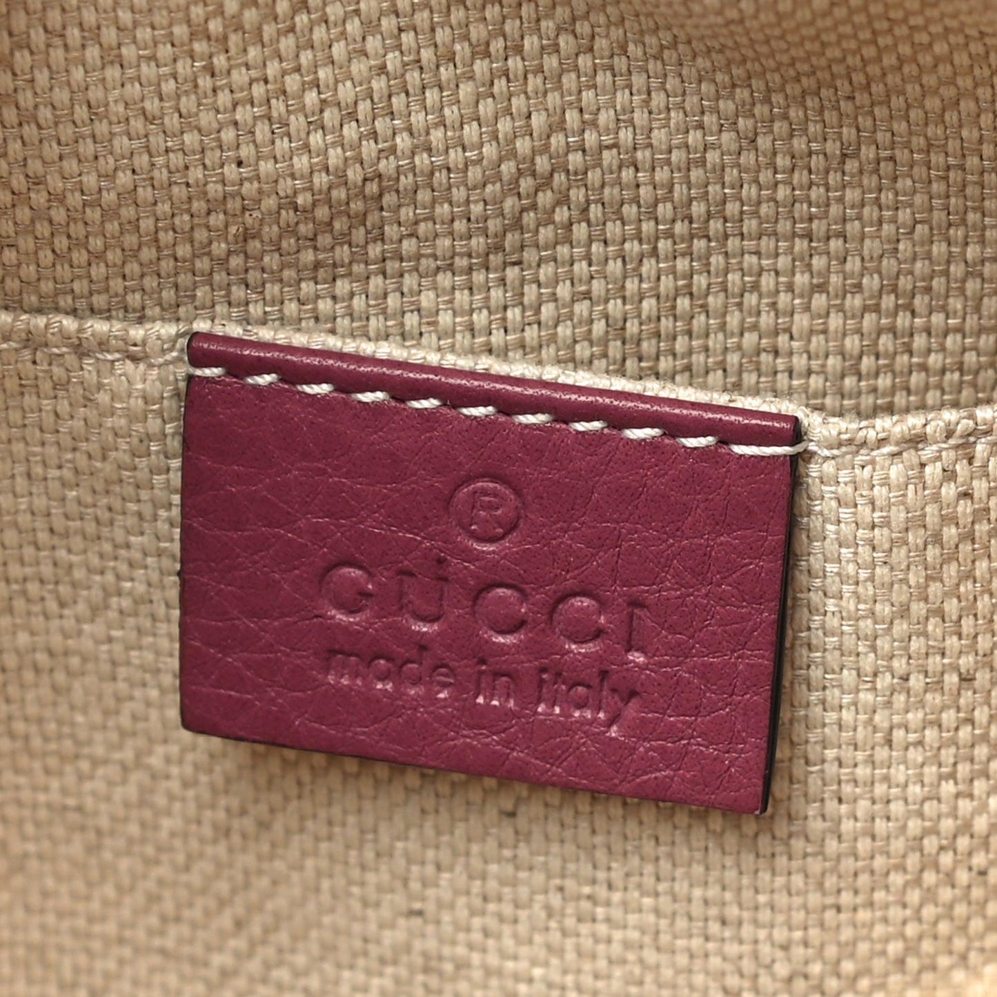 Pebbled Calfskin Small Soho Disco Bag Peonia Flower