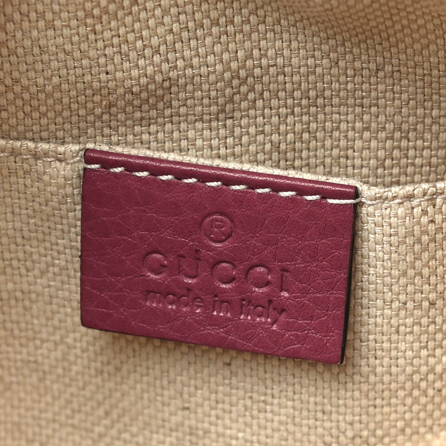 Gucci Pebbled Calfskin Small Soho Disco Bag Peonia Flower 5 of 13