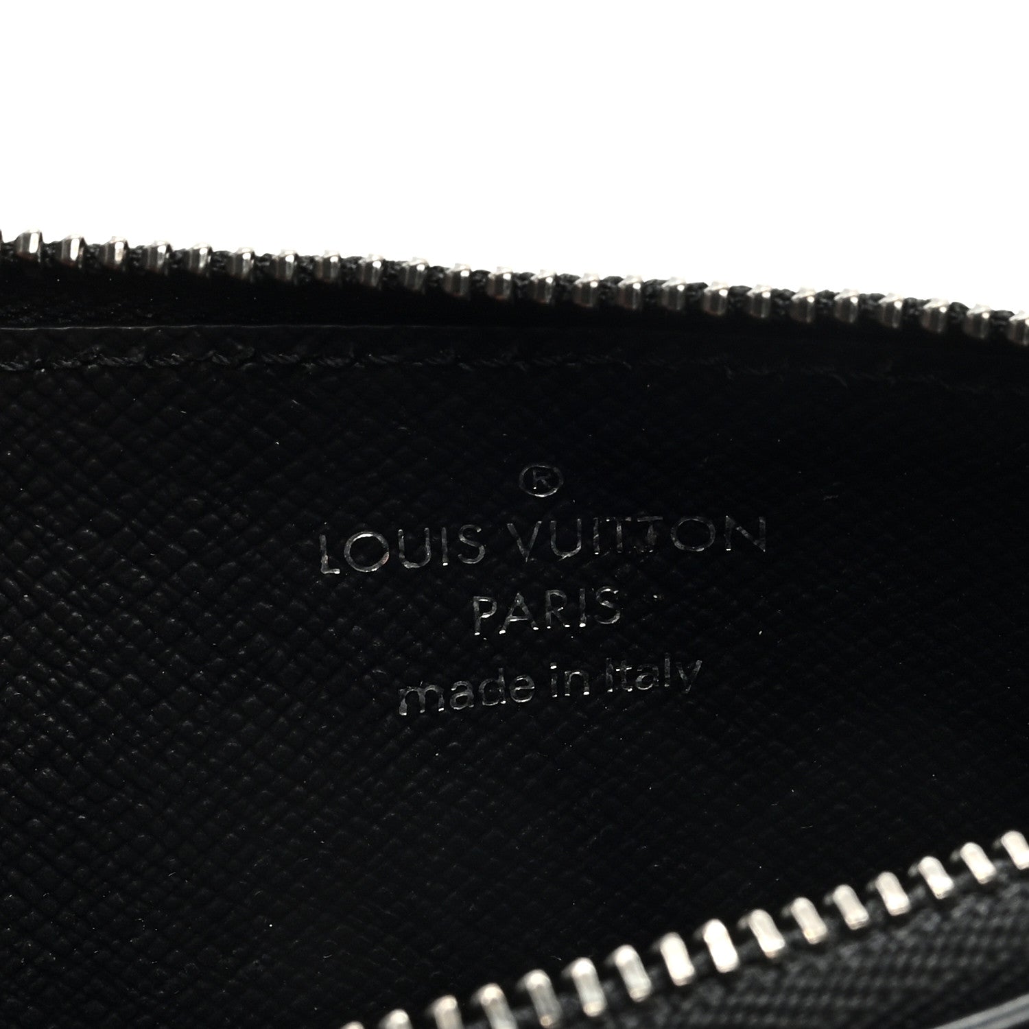 Louis Vuitton Reverse Monogram Eclipse Taiga Coin Card Holder 6 of 6