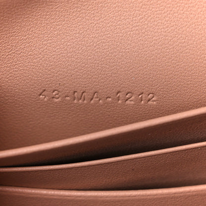 Christian Dior Lambskin Cannage Mini My Dior Top Handle Clutch Rose Des Vents 7 of 12