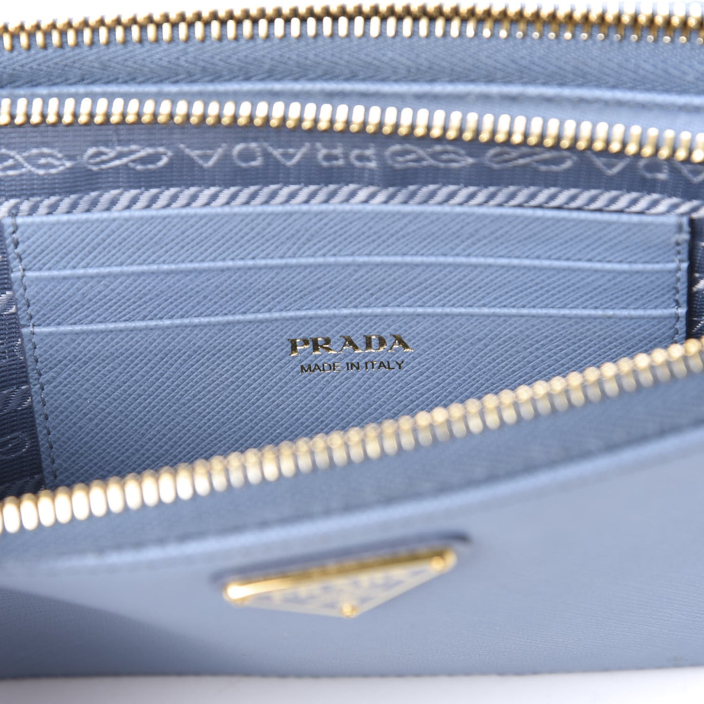 Saffiano Lux Mini Double Zip Chain Crossbody Bag Mare