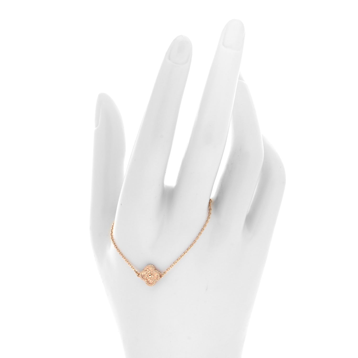 Van Cleef & Arpels 18K Rose Gold Sweet Alhambra Bracelet 2 of 6