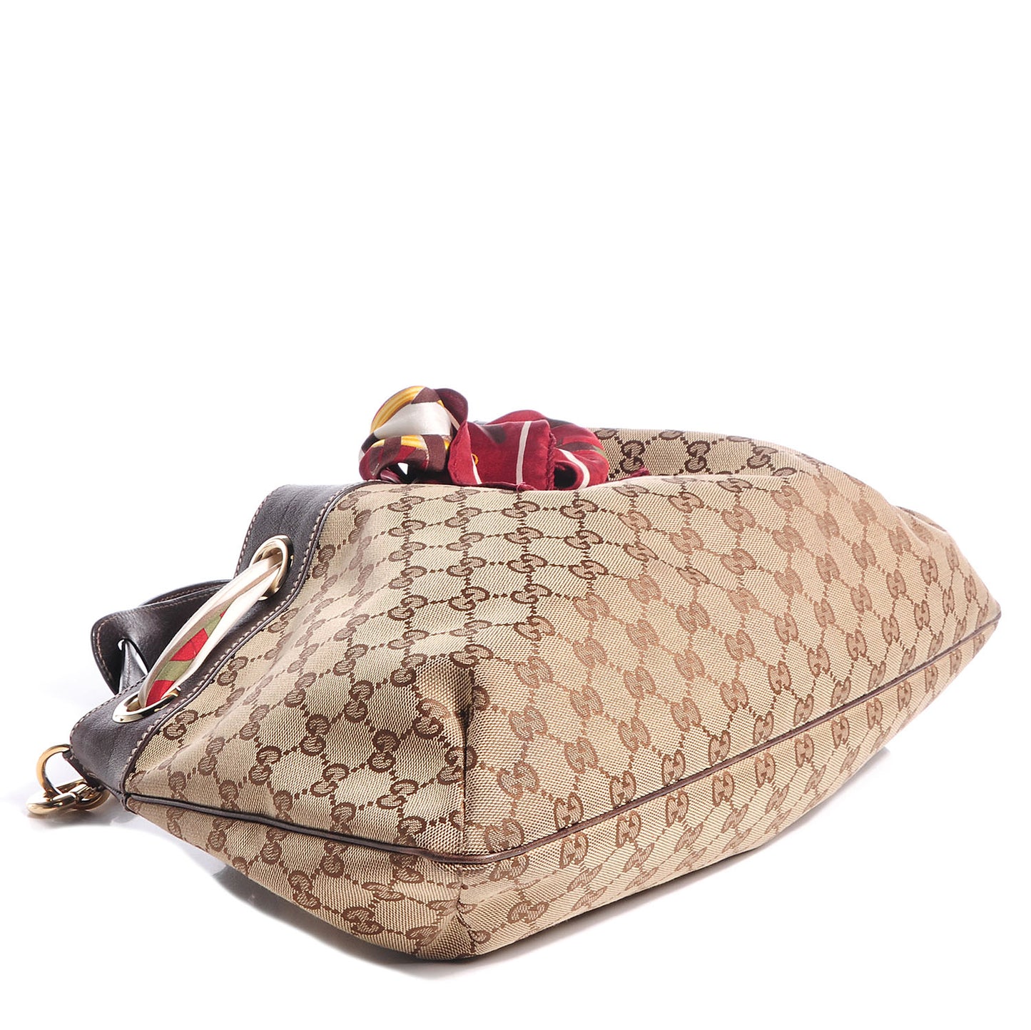 Monogram Positano Hobo Brown