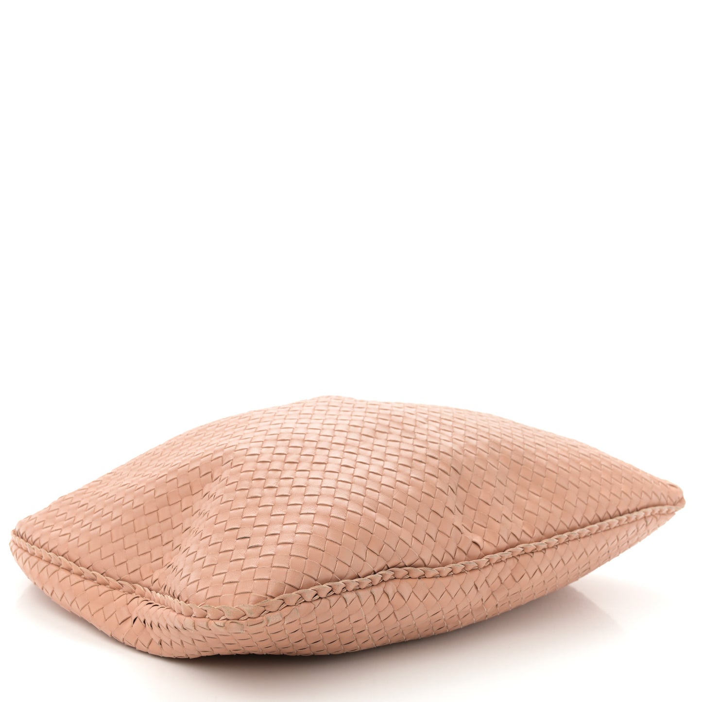 Nappa Intrecciato Maxi Veneta Hobo Dahlia