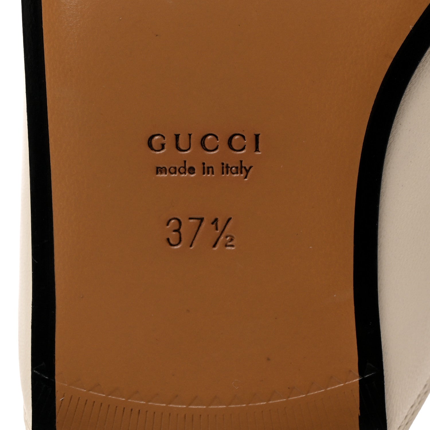 Gucci Malaga Kid Womens Princetown Slippers 37.5 Mystic White 6 of 9