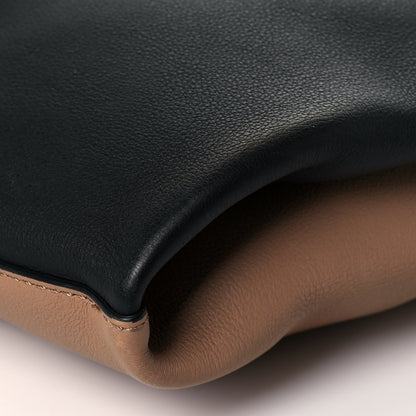 Burberry Calfskin Medium Grommet Hobo Light Camel Black 10 of 11