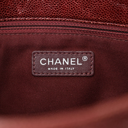 Chanel Crumpled Grained Calfskin Medium CC Crave Flap Brown 6 of 9