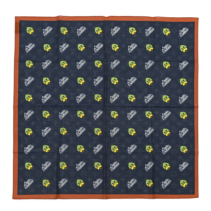 Louis Vuitton X NIGO Cotton Silk LV Made Bandana Set Multicolor 5 of 10