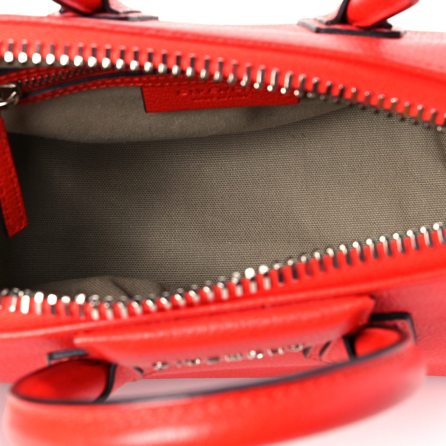 Givenchy Sugar Goatskin Small Antigona Red 5 of 7