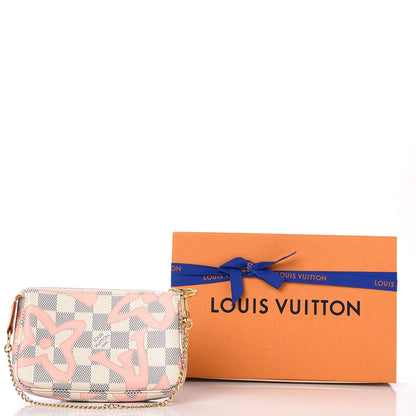 Louis Vuitton Damier Azur Tahitienne Mini Pochette Accessories 8 of 8