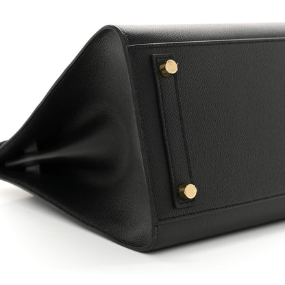 Hermes Madame Calfskin Birkin Sellier 30 Black 9 of 11