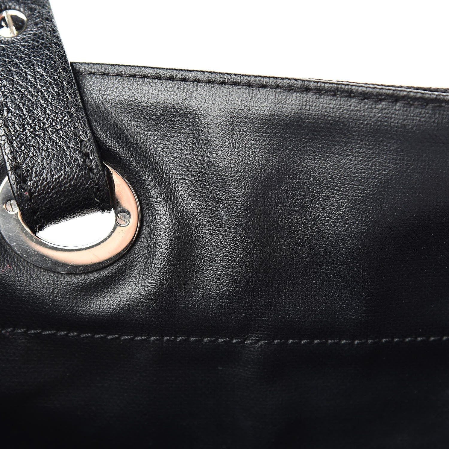 Chanel Coated Canvas Quilted Small Paris Biarritz Tote Black 13 of 22