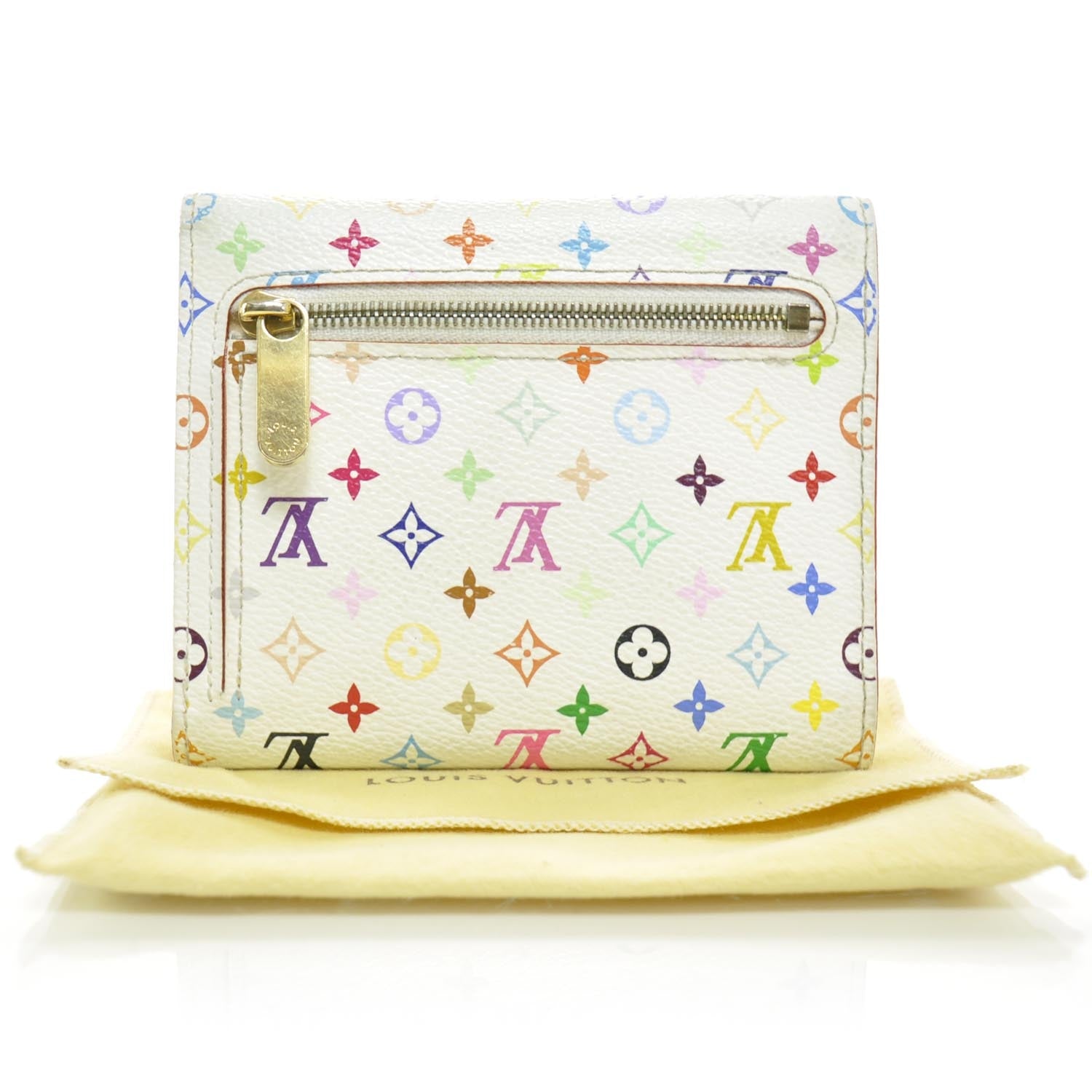 Louis Vuitton Monogram Multicolor Koala Wallet White 2 of 8