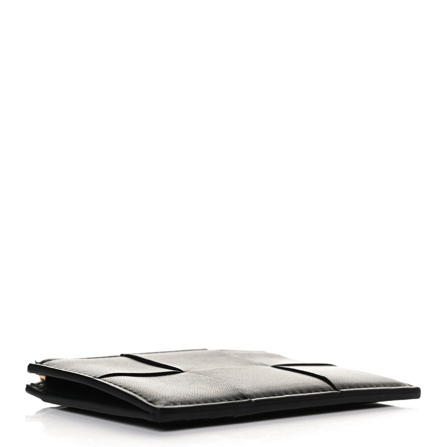 Bottega Veneta Nappa Maxi Intrecciato Card Holder Black 4 of 9