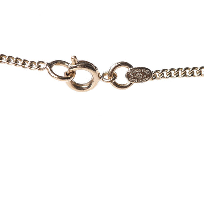 Chanel Crystal CC Necklace Gold Multicolor 5 of 5