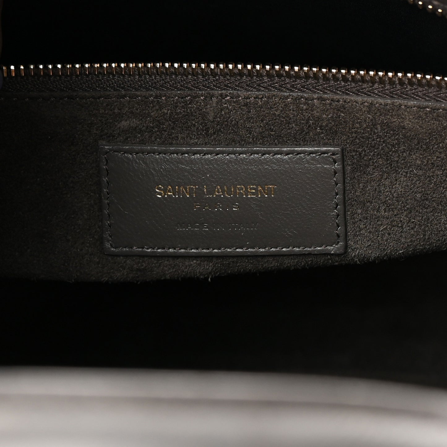 Calfskin Crocodile Embossed Small Sac De Jour Fog