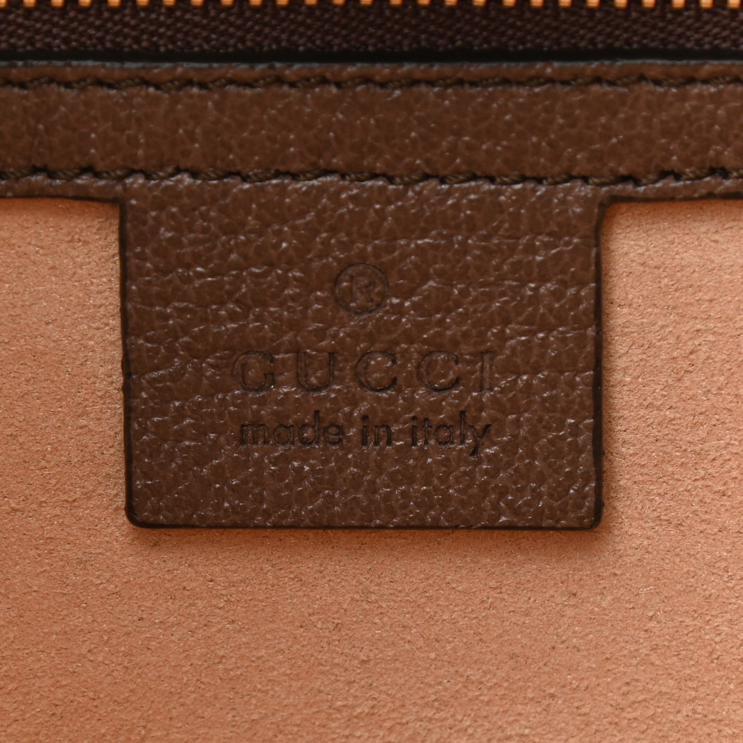 GG Supreme Monogram Medium Ophidia Shopping Tote Brown
