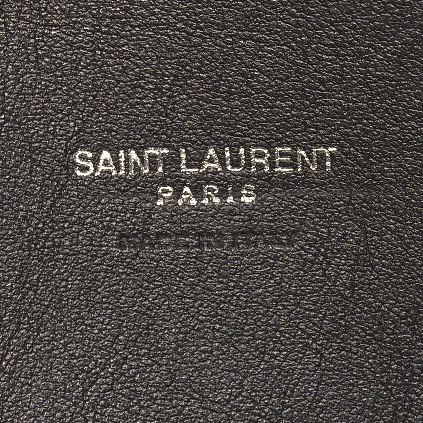 Grained Calfskin Small Sac De Jour Fog
