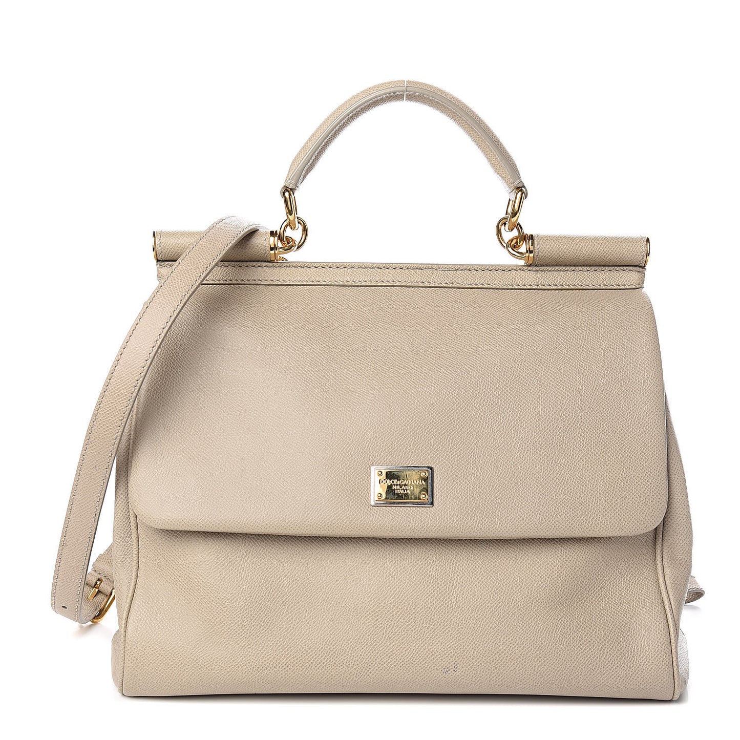 Dauphine Large Miss Sicily Satchel Taupe