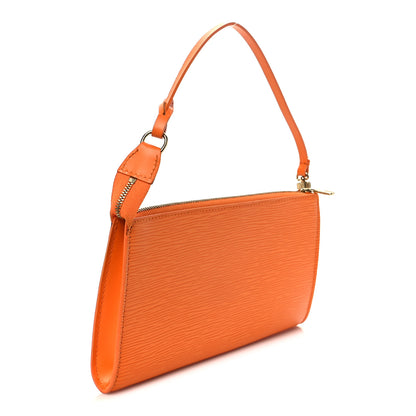 Louis Vuitton Epi Pochette Accessories 24 Mandarin 5 of 21