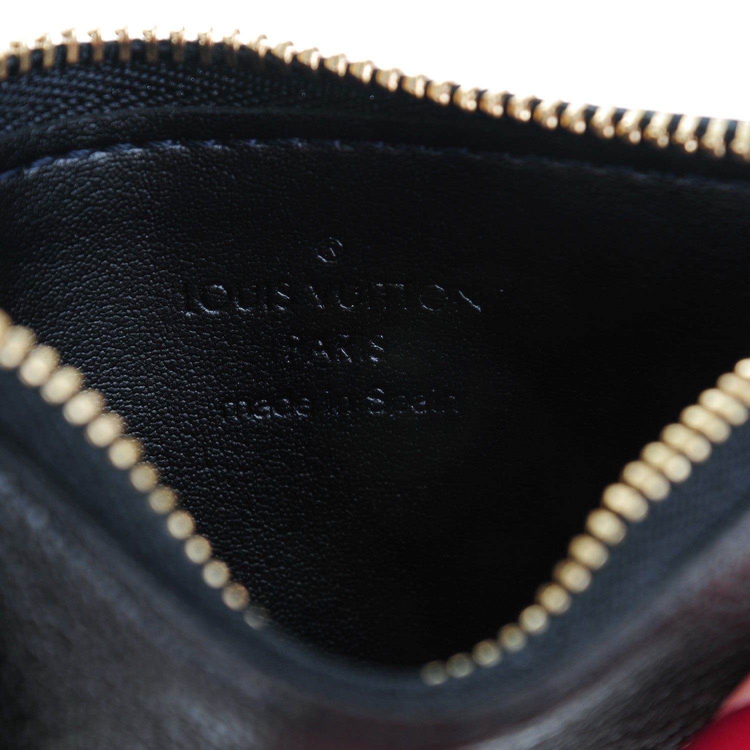 Louis Vuitton Suhali Key Pouch Black 6 of 6