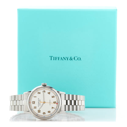 Tiffany Stainless Steel 34mm CT60 3-Hand Automatic Watch 5 of 5
