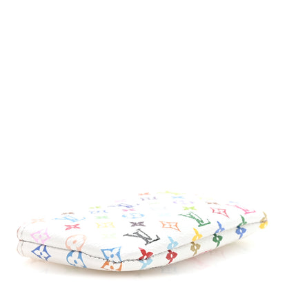 Louis Vuitton LV X TM Monogram Multicolor Key Pouch White 4 of 7