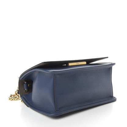 Fendi Vitello Century Opaco F is Fendi Small Kan I Shoulder Bag Blu Scuro 4 of 11