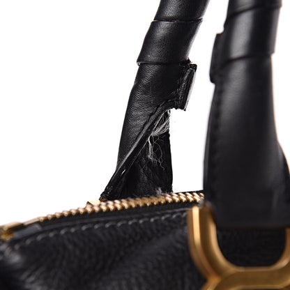 Chloe Calfskin Large Marcie Satchel Black 11 of 17