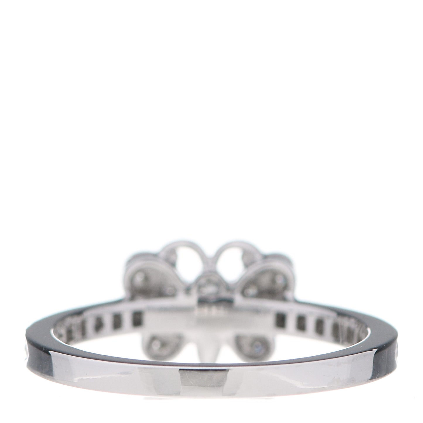Platinum Diamond Enchant Butterfly Ring 49 5