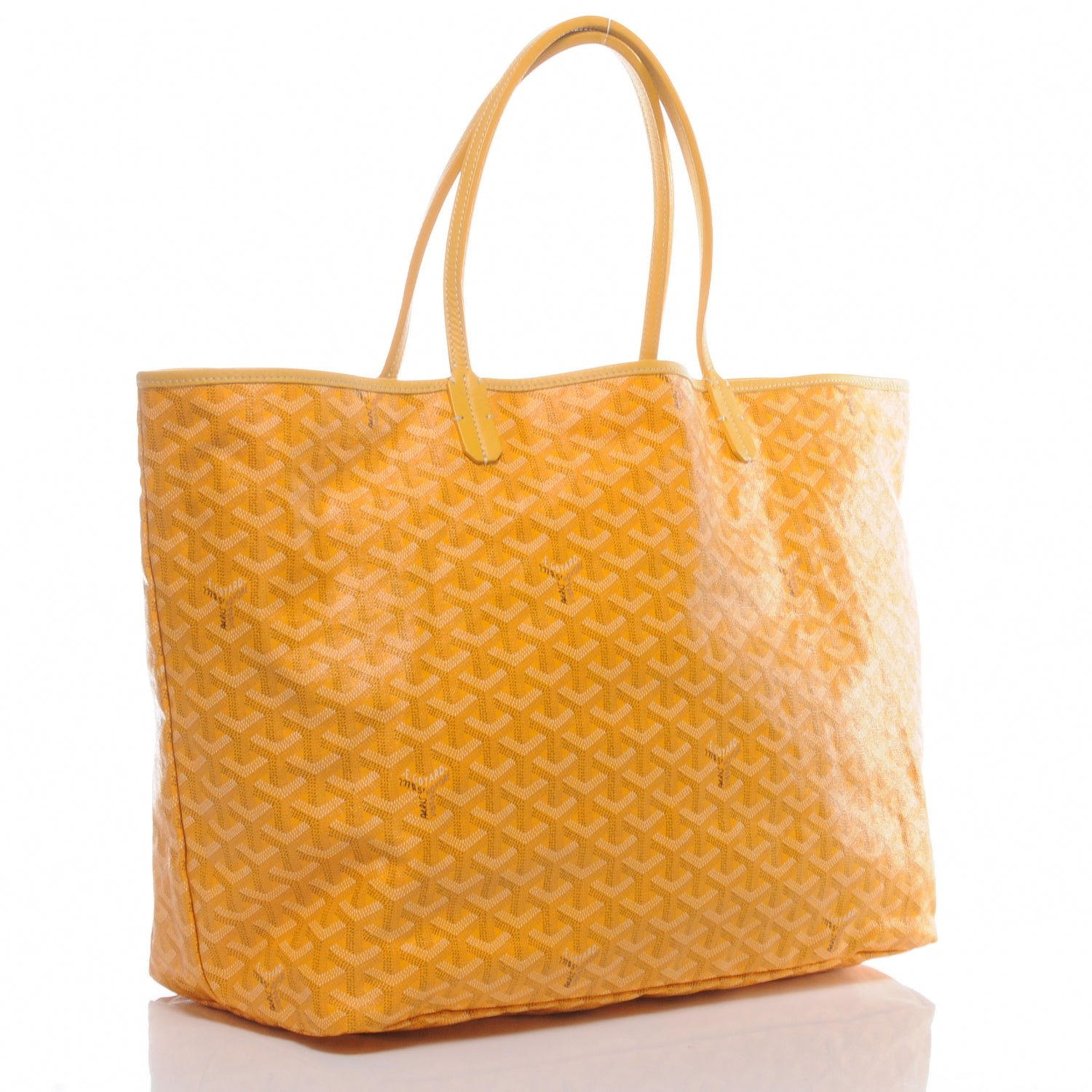 Goyard Goyardine Saint Louis GM Yellow 4 of 6
