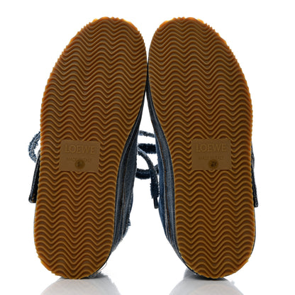 Loewe Deconstructed Denim Sneakers 37 Blue 5 of 7