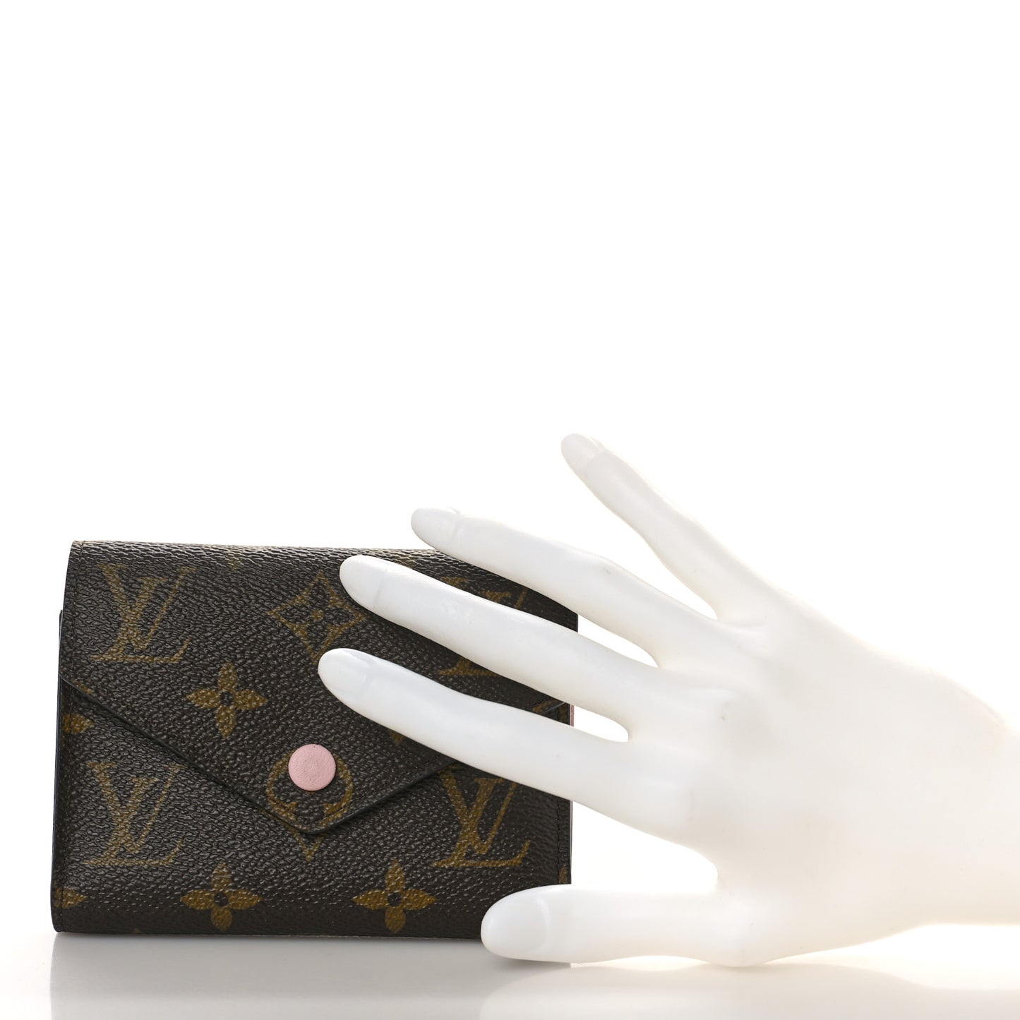 Monogram Victorine Wallet Rose Ballerine