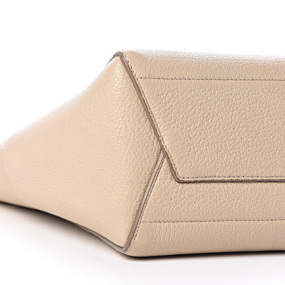 Celine Grained Calfskin Small Sangle Bucket Bag Dune 9 of 11