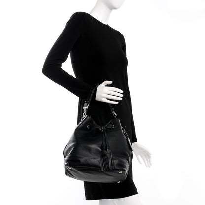 Prada Soft Calf Bucket Bag Nero Black 3 of 9
