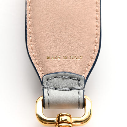 Fendi Vitello Dolce Plexiglass Bi-Color Studded Strap You Grigio Perla Plaster Multicolor 3 of 4