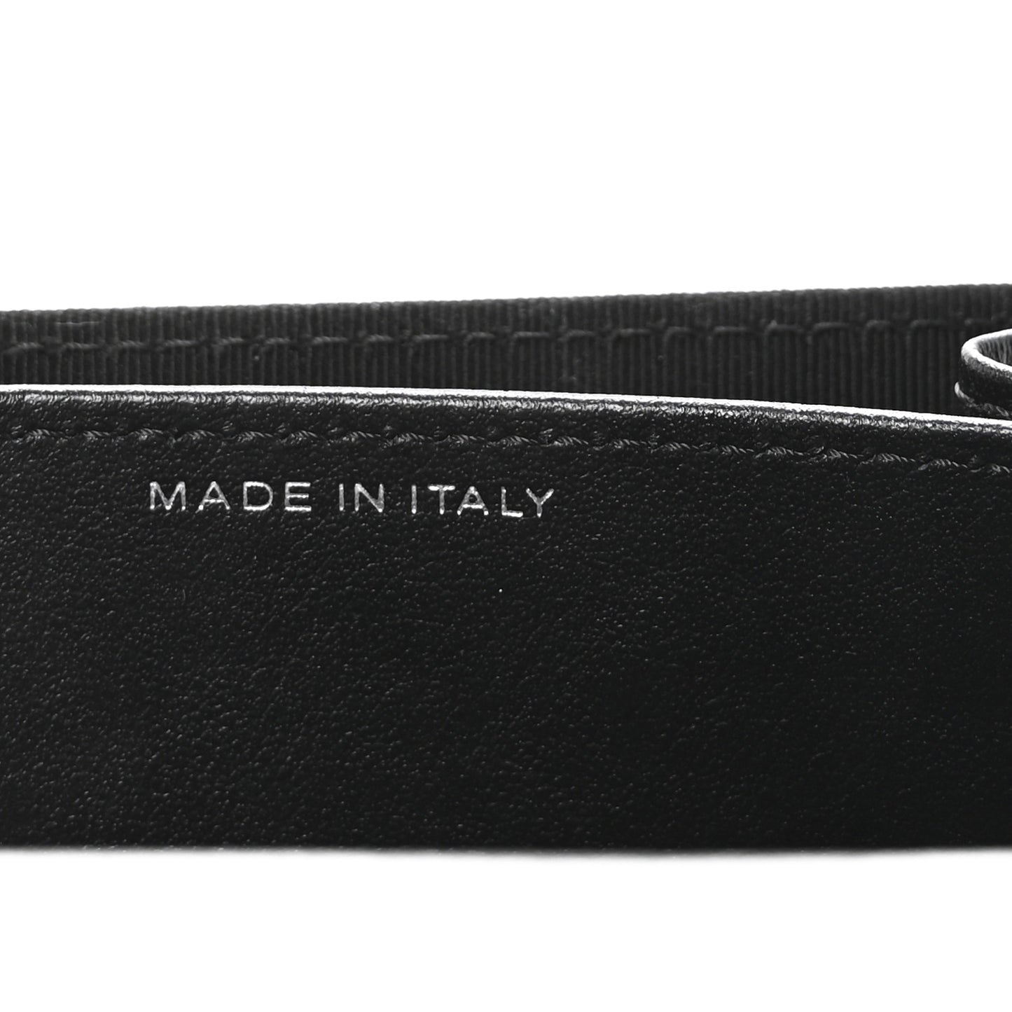 Aged Calfskin Quilted Reissue Flap Card Holder Wallet So Black