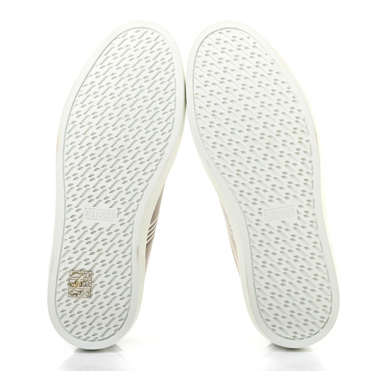 Calfskin Avantage Sneakers 38 Beige Rose