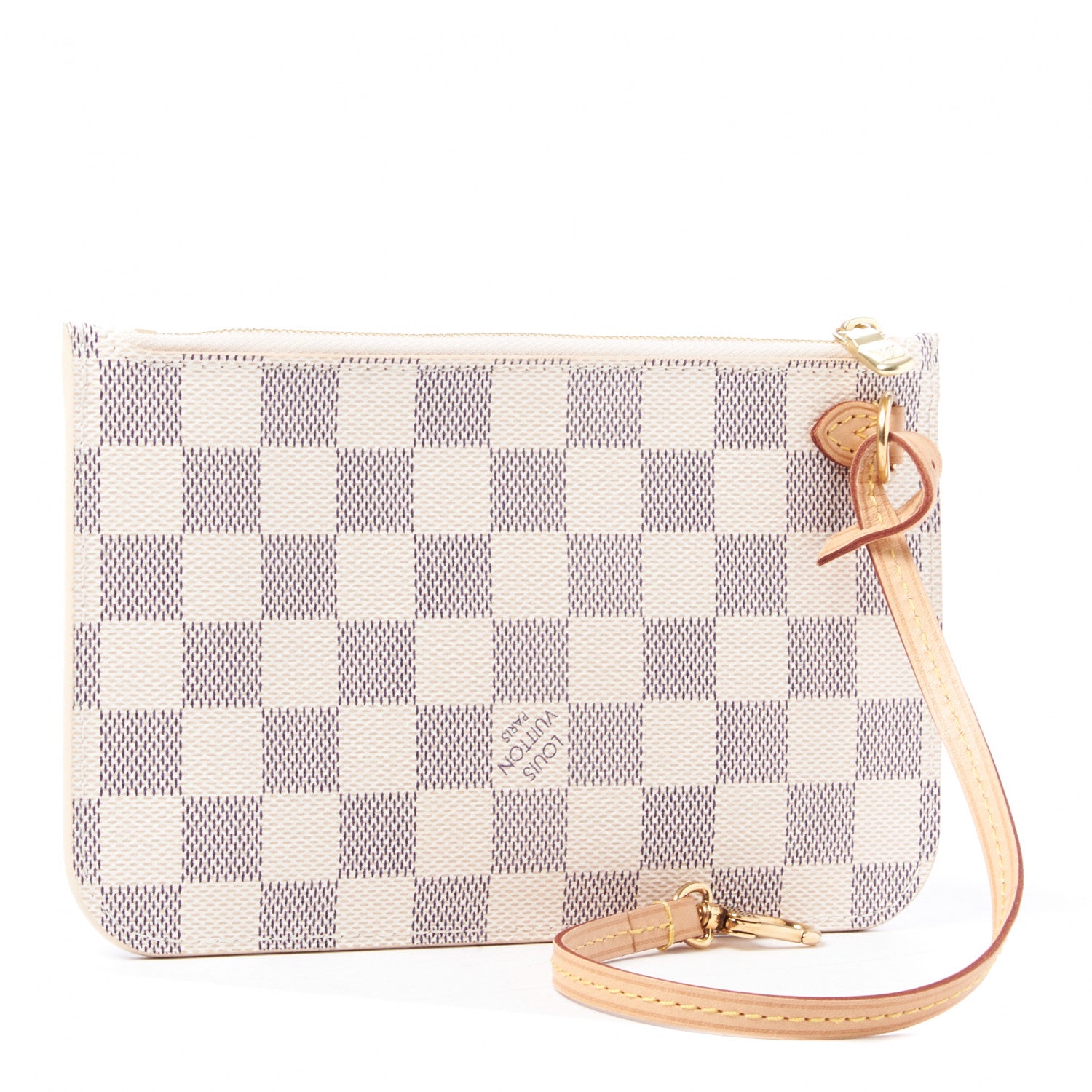 Louis Vuitton Damier Azur Neverfull PM Pochette 2 of 7