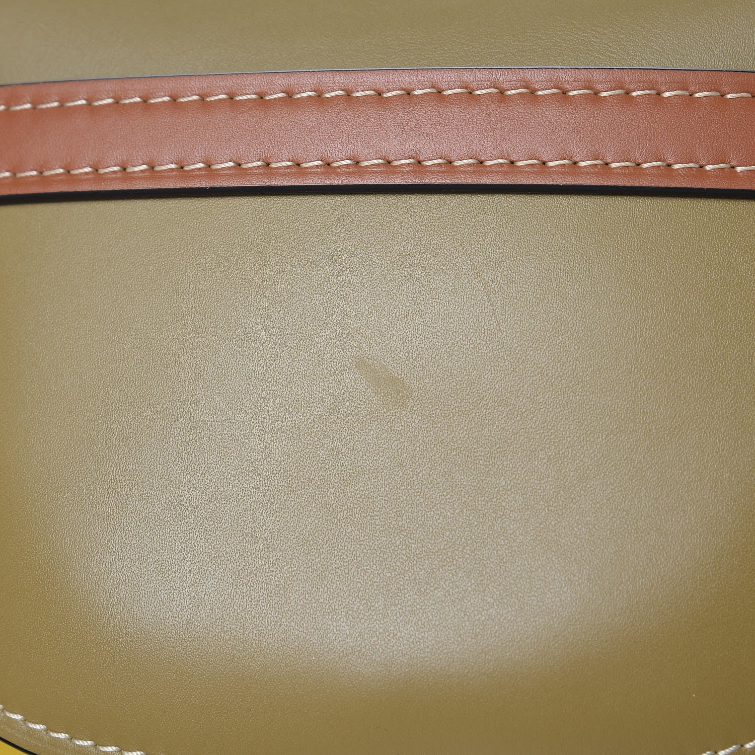 Loewe Calfskin Small Gate Crossbody Bag Mocca Yellow Pecan 8 of 8