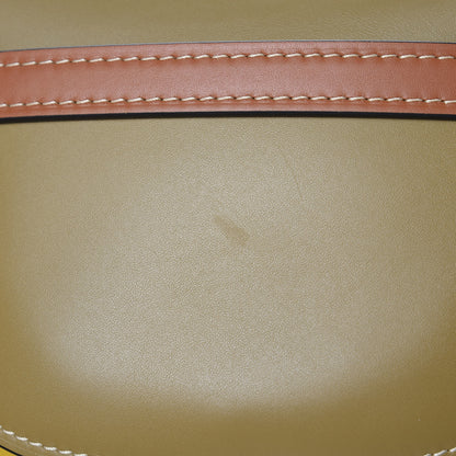 Loewe Calfskin Small Gate Crossbody Bag Mocca Yellow Pecan 8 of 8