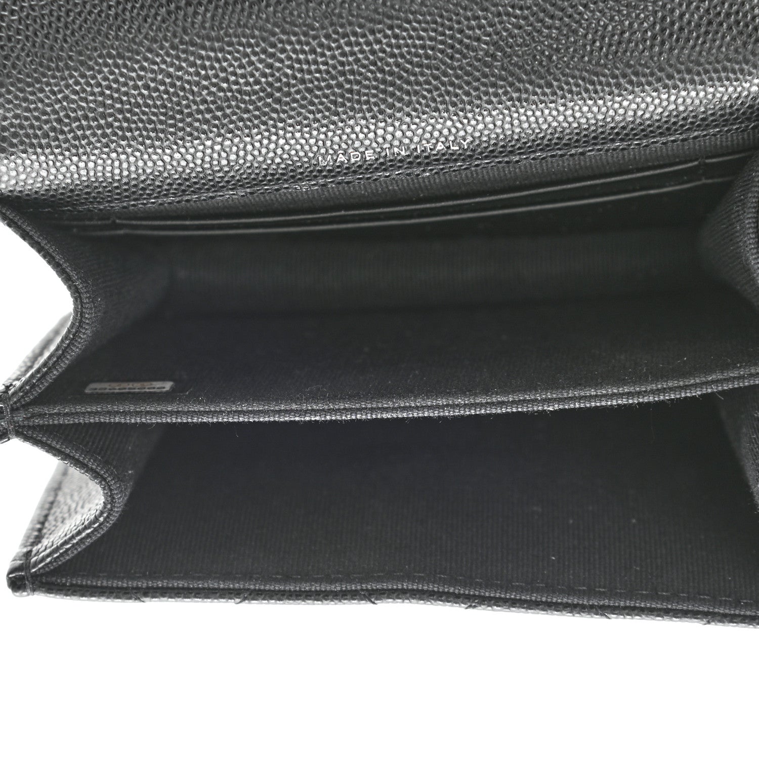 Chanel Caviar Quilted Pick Me Up Clutch With Chain Black 5 of 12