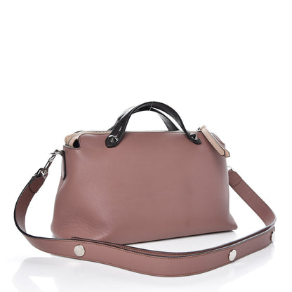 Fendi Vitello Dolce 4 Color Medium By The Way Boston Bag English Rose Latte Multicolor 3 of 7